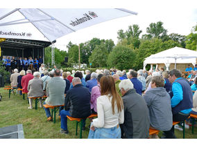 Ökumenischer Gottesdienst zum 100jährigen Jubiläum der Stadtkapelle Naumburg (© Karl-Franz Thiede)